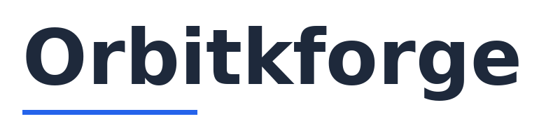 Orbitkforge logo